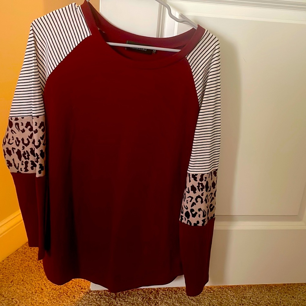 Long sleeve. size is large.